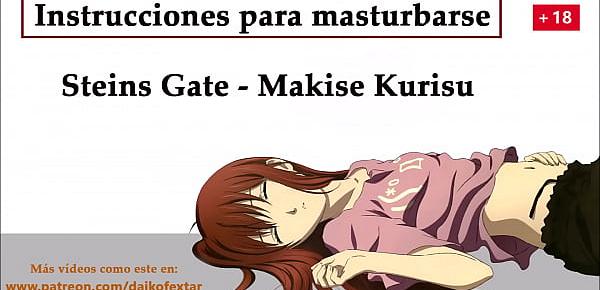 trendsJOI hentai en español con Kurisu de Steins Gate, un experimento especial.